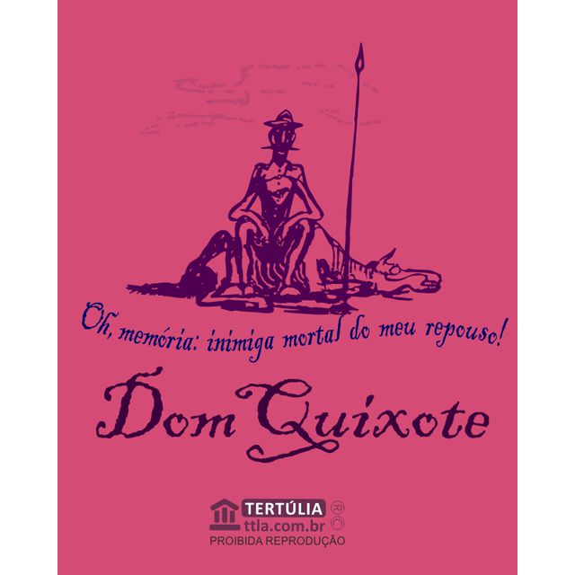 GUARDA-CHUVA DOM QUIXOTE - Pink