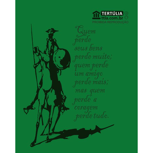 GUARDA-CHUVA DOM QUIXOTE - Verde