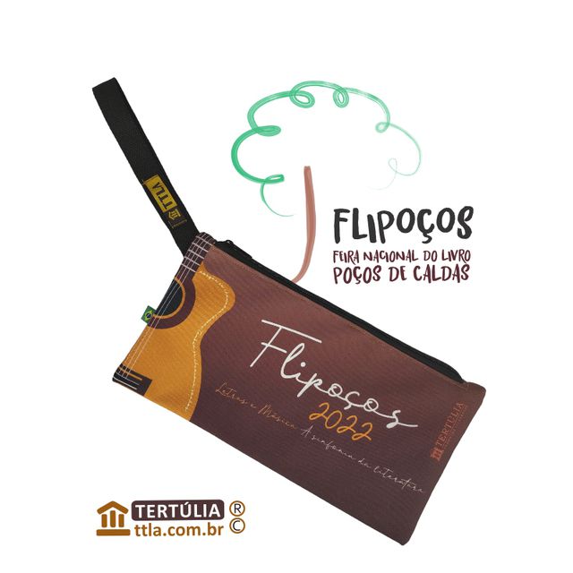 NÉCESSAIRE FLIPOÇOS - MARROM