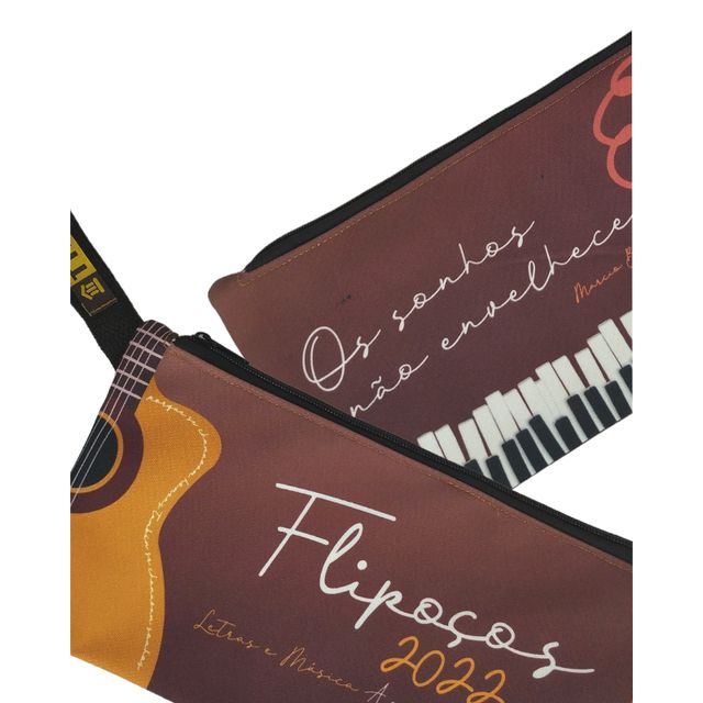 NÉCESSAIRE FLIPOÇOS - MARROM