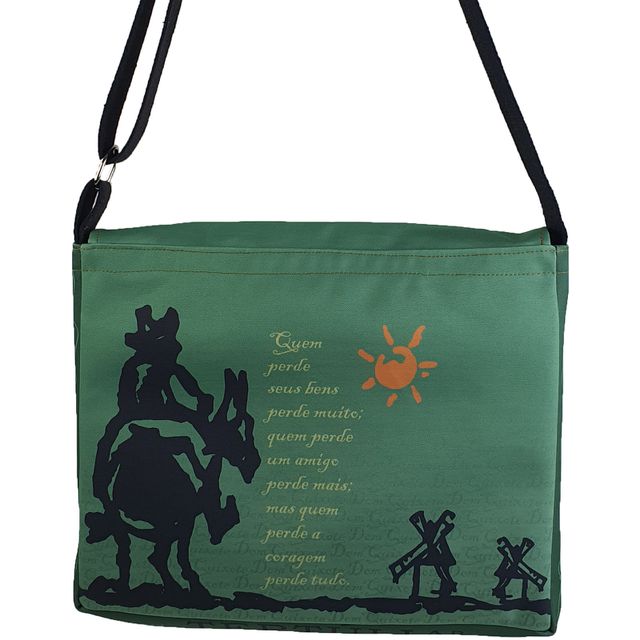 Bolsa Notebook D. Quixote Verde