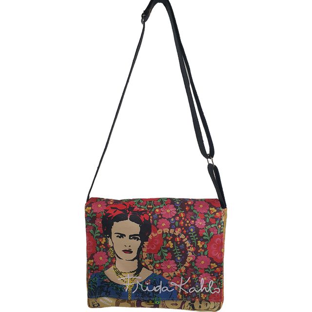 Bolsa Notebook Frida Kahlo Flores 