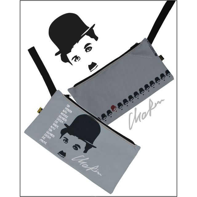 NÉCESSAIRE CHAPLIN - Cinza