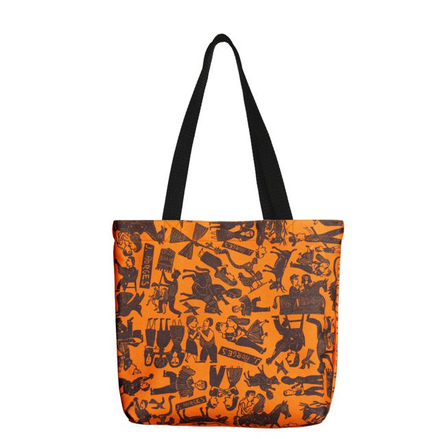 BOOK BAG ARIANO SUASSUNA - Laranja
