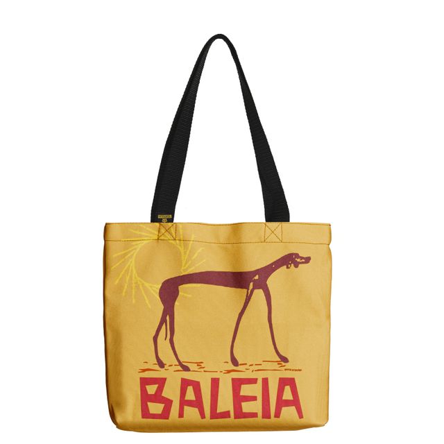BOOK BAG BALEIA - Amarela
