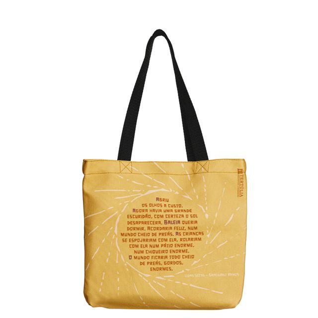 BOOK BAG BALEIA - Amarela