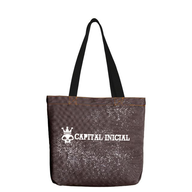 BOOK BAG CAPITAL INICIAL - Preta