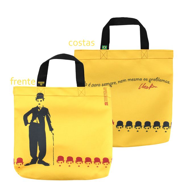 BOOK BAG CHAPLIN - Amarela