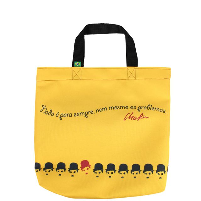 BOOK BAG CHAPLIN - Amarela