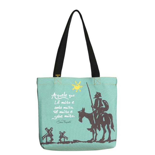 BOOK BAG DOM QUIXOTE - Verde