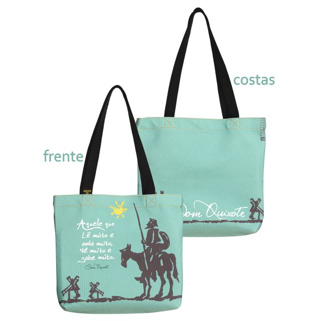 BOOK BAG DOM QUIXOTE - Verde