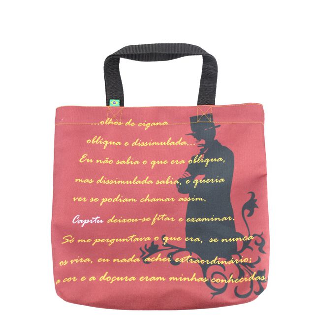 BOOK BAG MACHADO DE ASSIS - Marrom