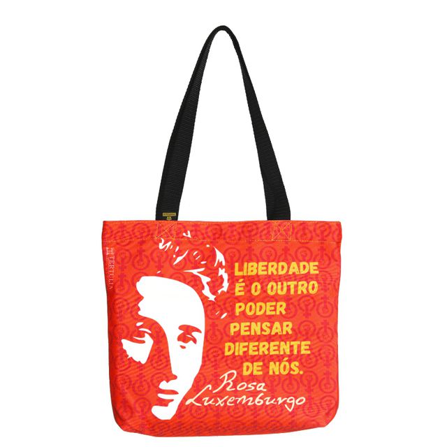 BOOK BAG ROSA LUXEMBURGO - Vermelha