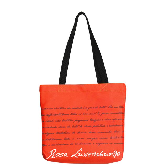 BOOK BAG ROSA LUXEMBURGO - Vermelha