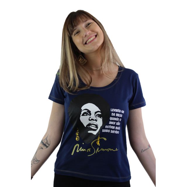 Babylook Nina Simone Amor Marinho