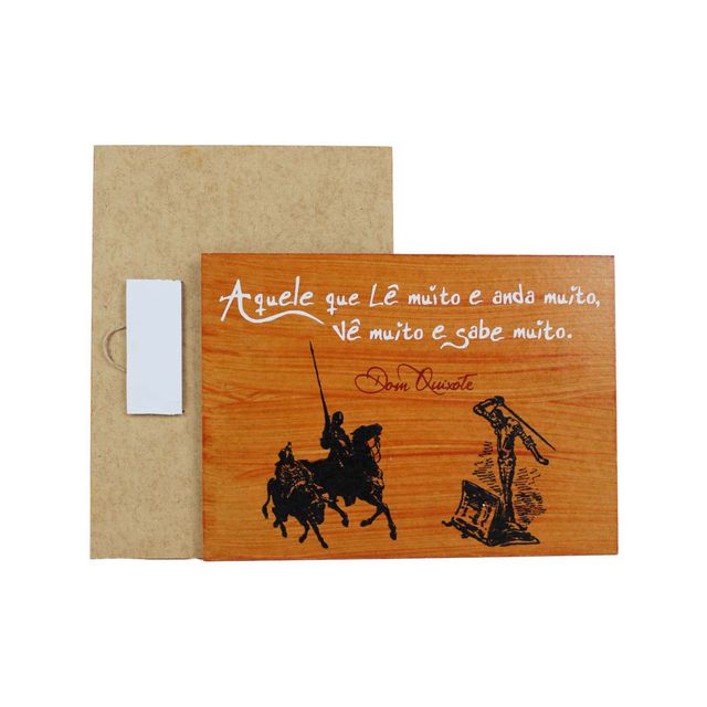 Quadrinho Dom Quixote Sabedoria