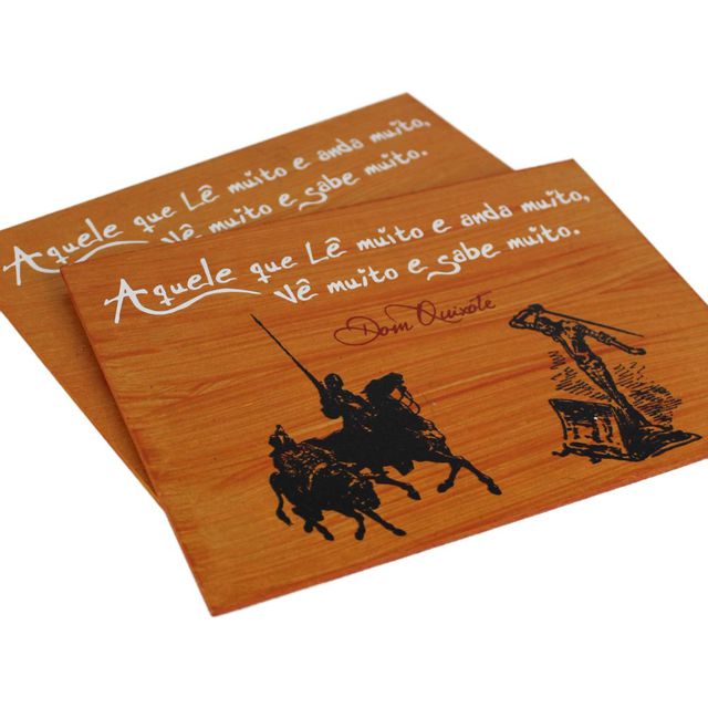 Quadrinho Dom Quixote Sabedoria