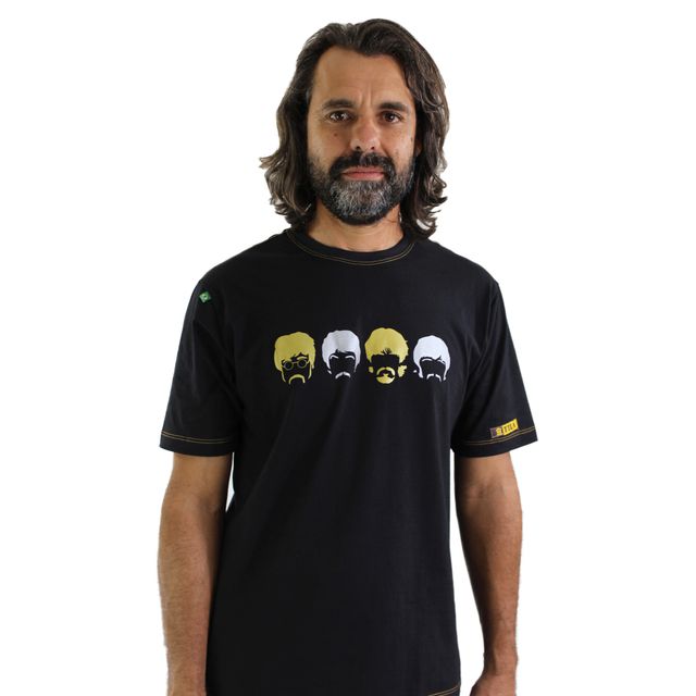 Camiseta Beatles Preta