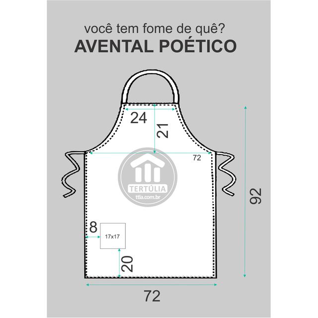 AVENTAL PEQUENO PRÍNCIPE - Azul