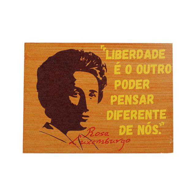 Quadrinho Rosa Luxemburgo Liberdade