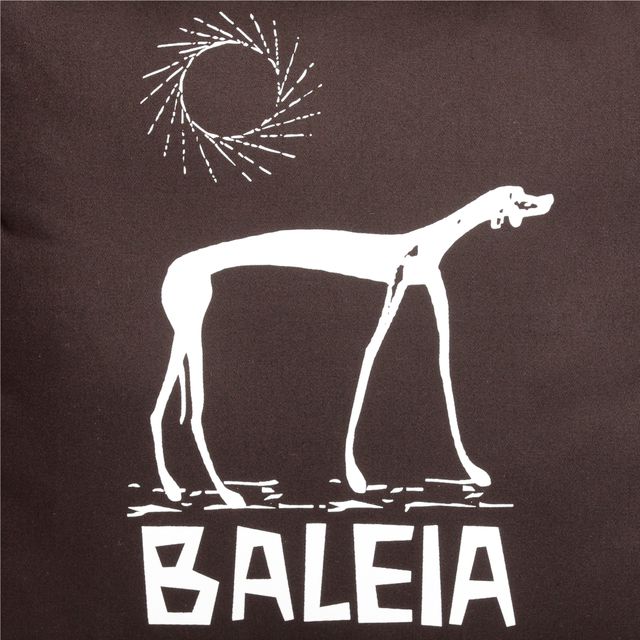 CAPA DE ALMOFADA BALEIA - Preta