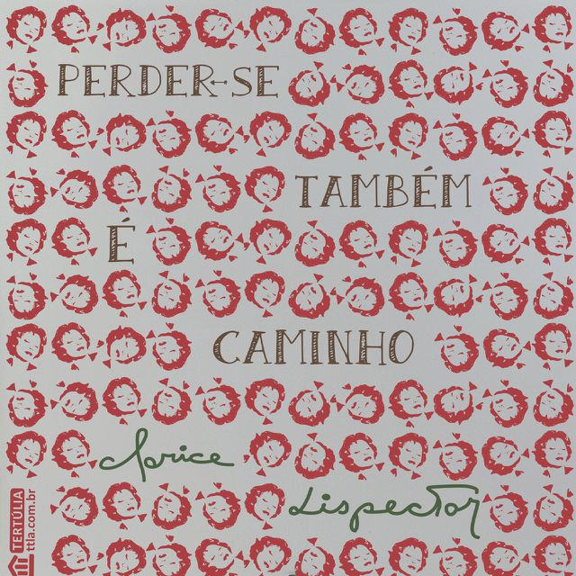 AZULEJO CLARICE LISPECTOR - Vermelho