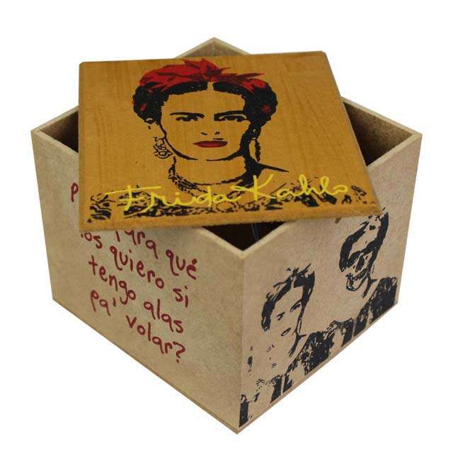 Caixa Porta Chá Frida Kahlo