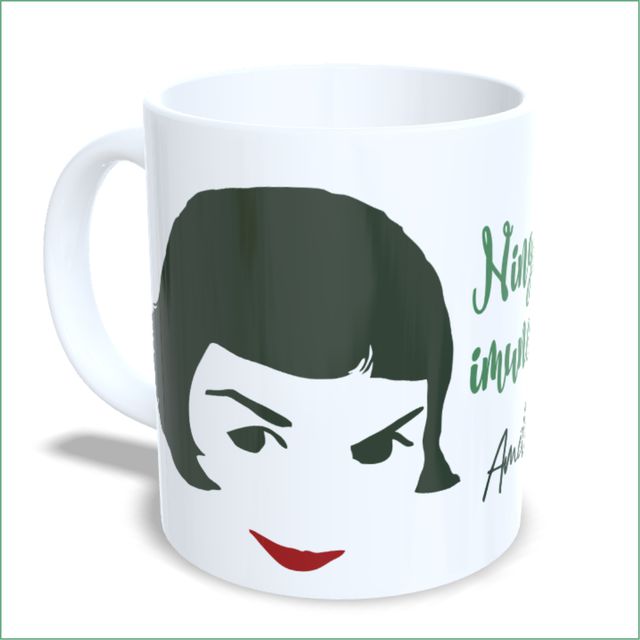 CANECA AMÉLIE POULAIN - Branca 