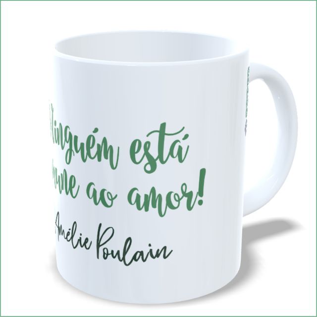 CANECA AMÉLIE POULAIN - Branca 
