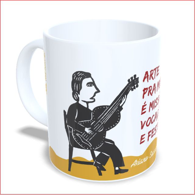 CANECA ARIANO SUASSUNA - Branca 