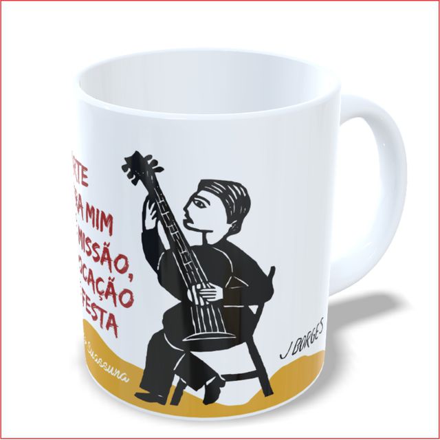 CANECA ARIANO SUASSUNA - Branca 