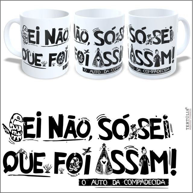 CANECA O AUTO DA COMPADECIDA - Branca 