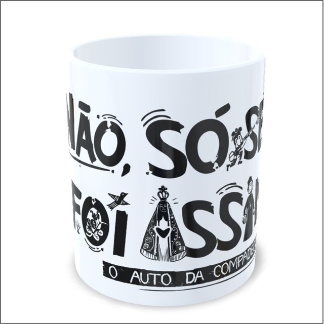 CANECA O AUTO DA COMPADECIDA - Branca 
