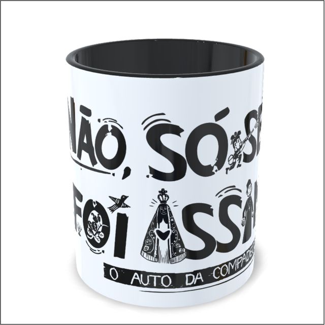 CANECA O AUTO DA COMPADECIDA - Preta