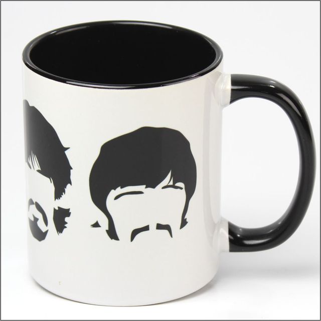 CANECA BEATLES - Preta