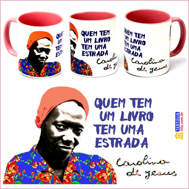 CANECA CAROLINA DE JESUS - Rosa