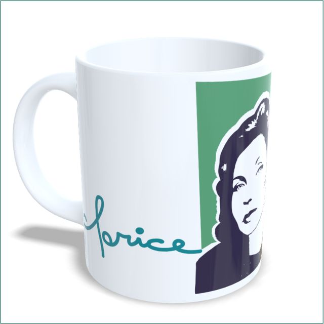 CANECA CLARICE LIBERDADE - Branca