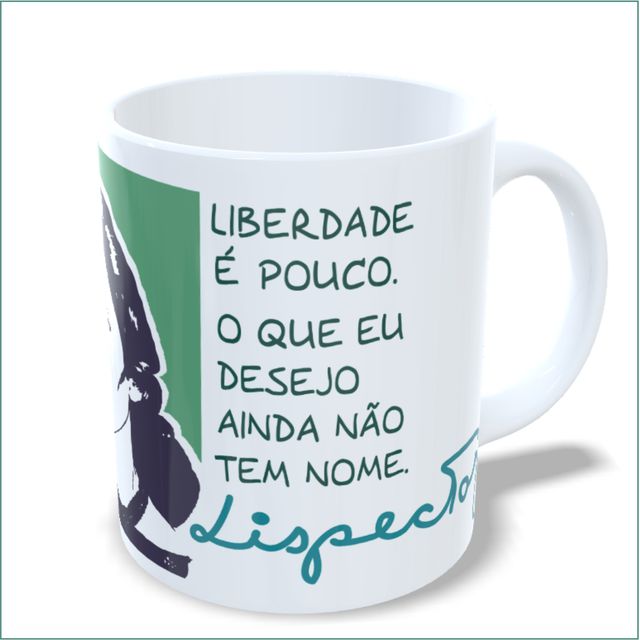 CANECA CLARICE LIBERDADE - Branca