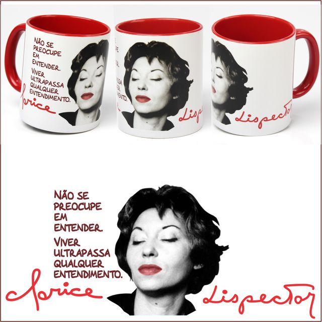 CANECA CLARICE VIVER - Vermelha