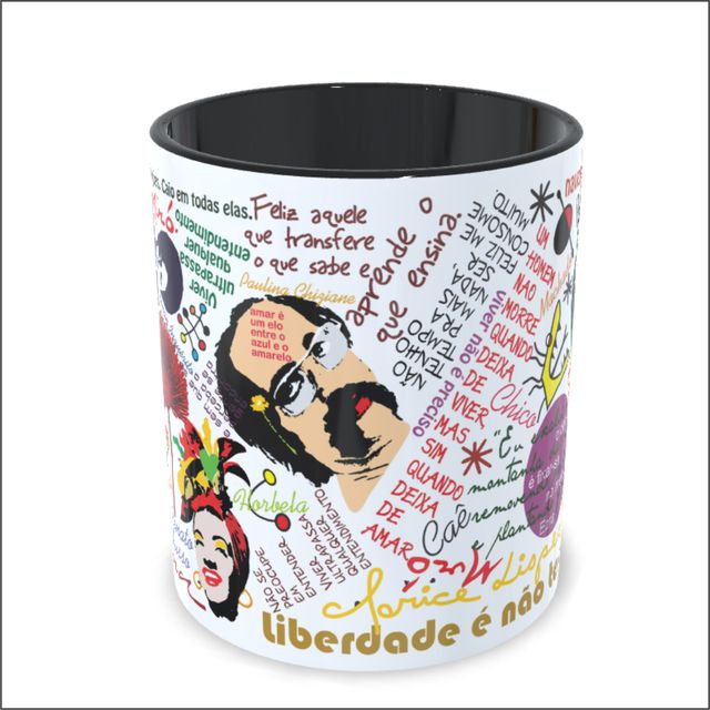 CANECA COLETÂNEA - Preta