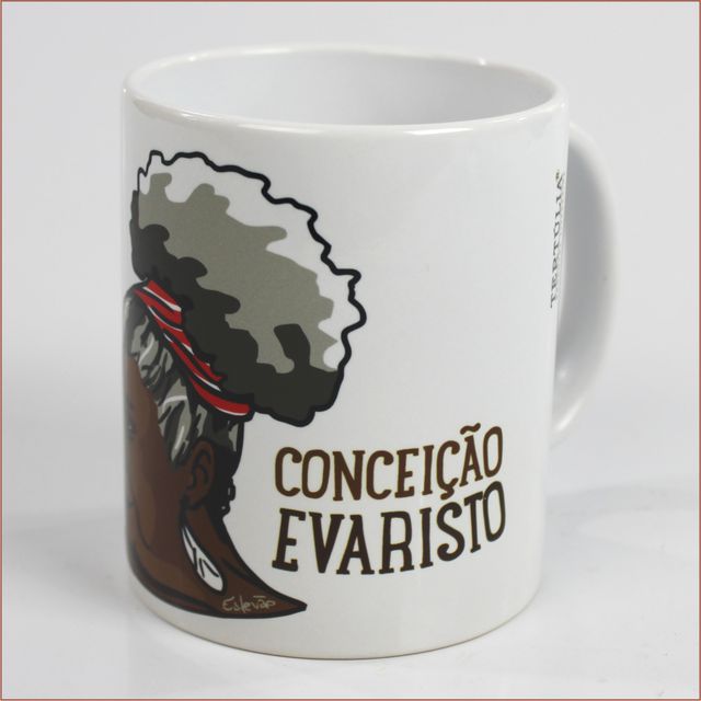 CANECA MÃE LUTADORA CONCEIÇÃO EVARISTO - Branca 