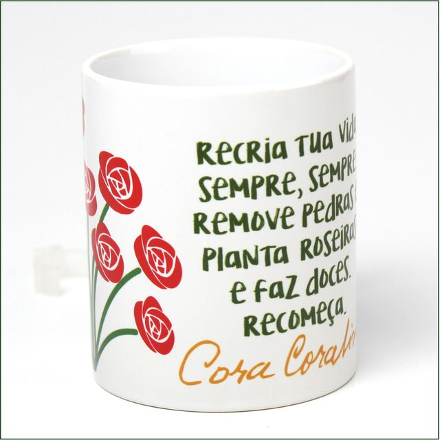 CANECA CORA CORALINA RECRIA - Branca