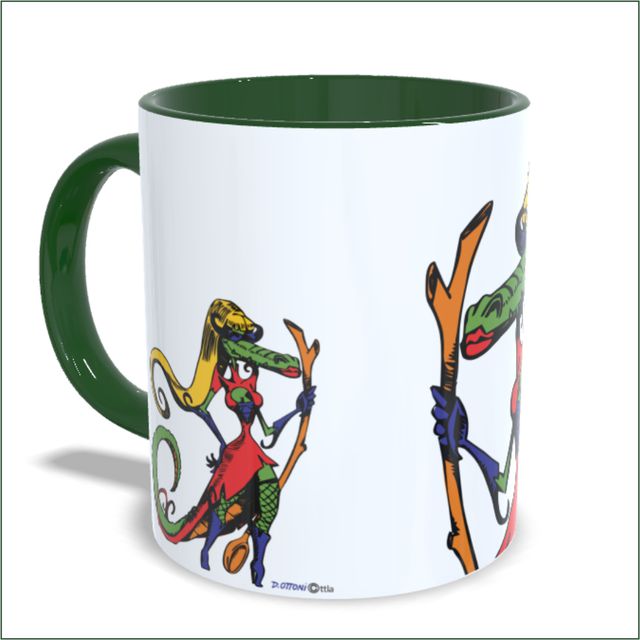 CANECA CUCA - Verde Musgo