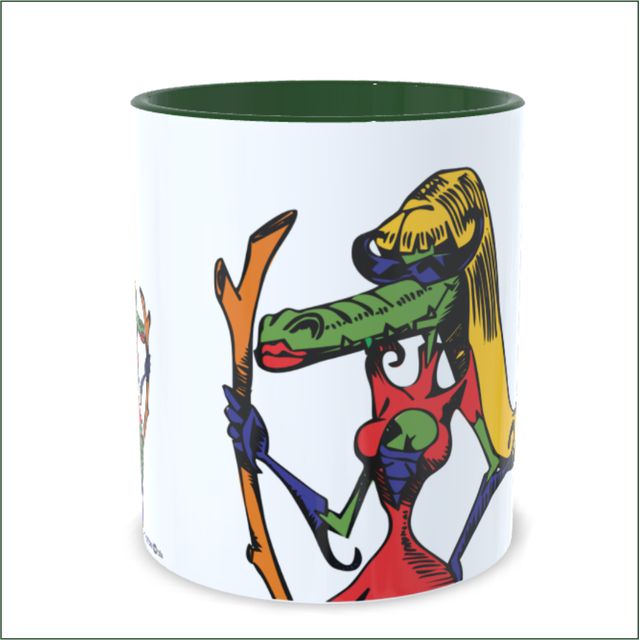 CANECA CUCA - Verde Musgo