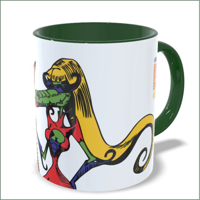 CANECA CUCA - Verde Musgo
