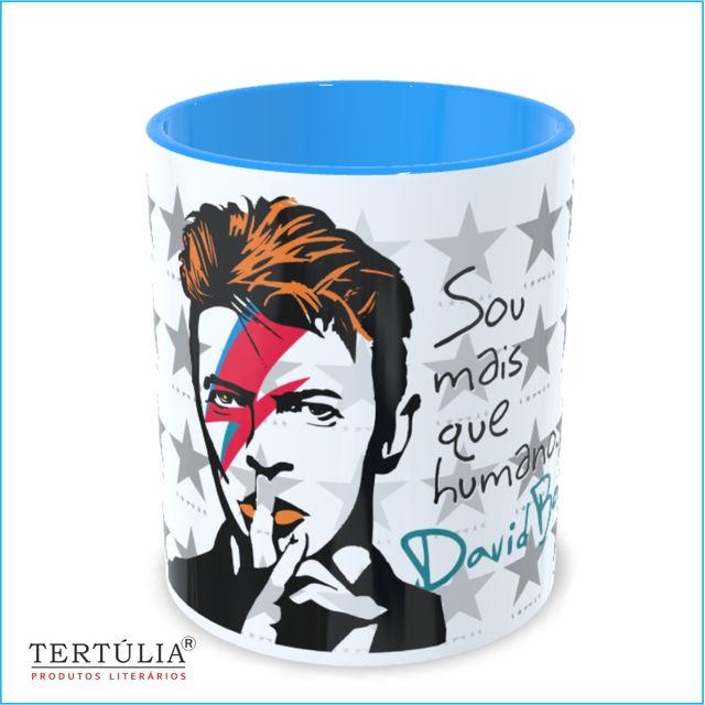 Caneca David Bowie Color Azul