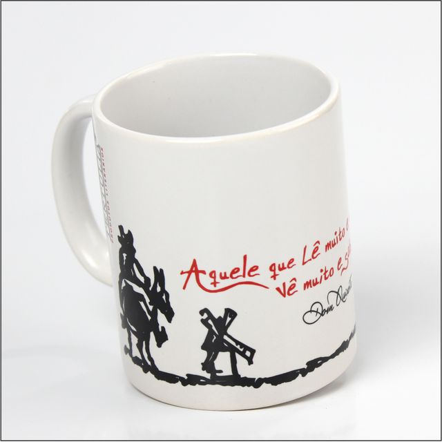 CANECA DOM QUIXOTE - Branca