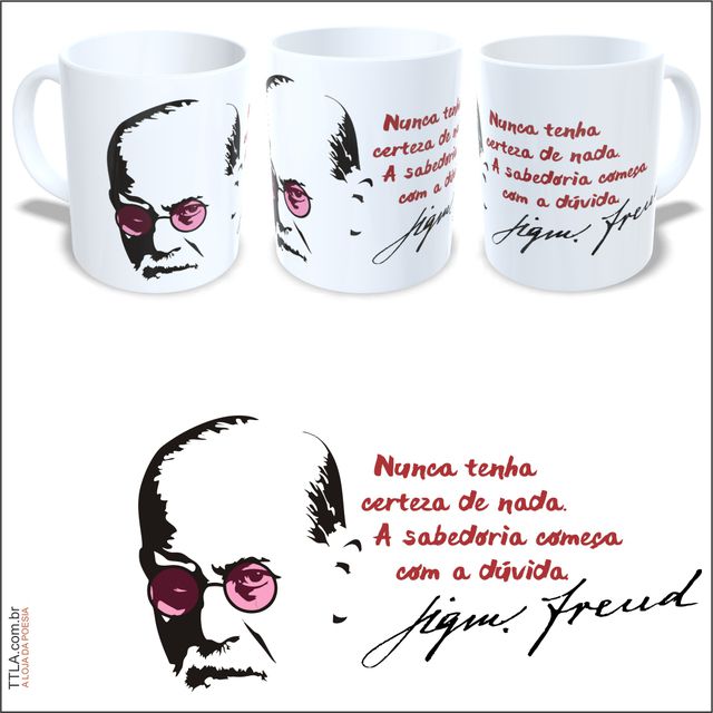 CANECA FREUD- Branca 