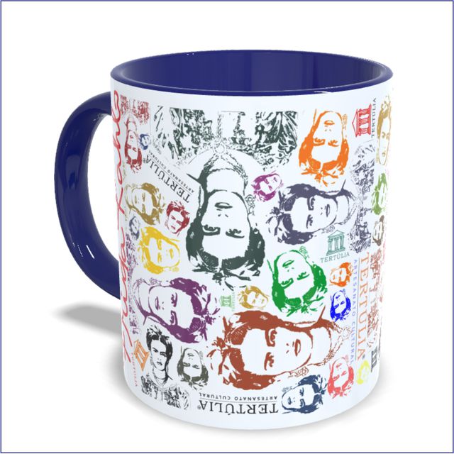 CANECA FRIDA ROSTOS - Marinho
