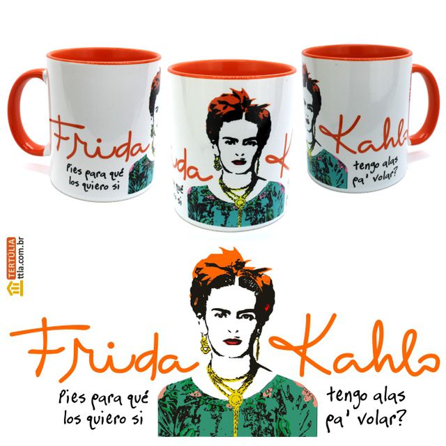 CANECA FRIDA - PÉS - Vermelha